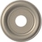 Ekena Millwork PVC Medallion (Canopies up to 7 1/2"), 13"OD x 3 1/2"ID x 1 1/4"P, Metallic Silver Metallic CMP13TRCSV - alternate 1